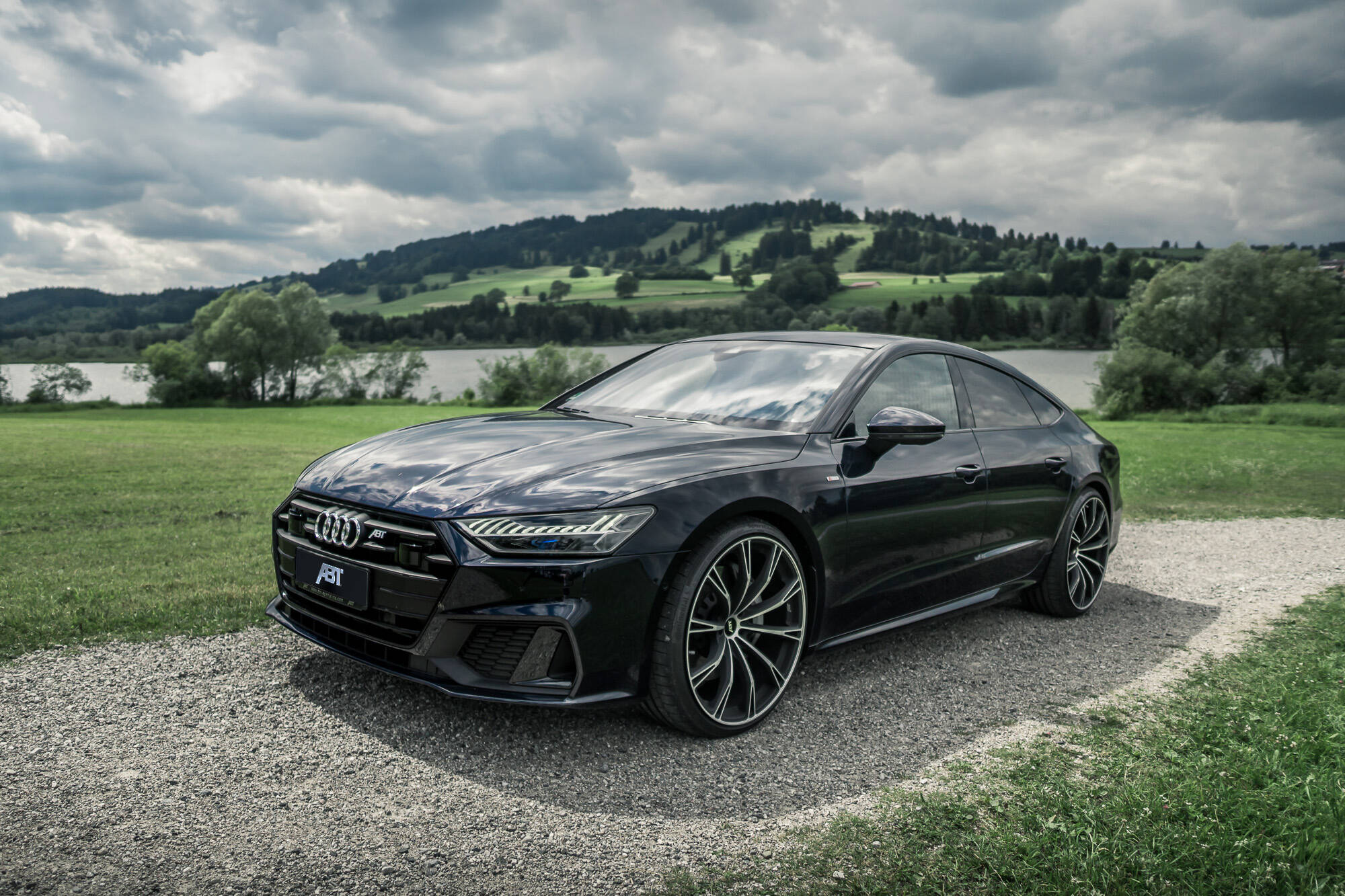 Einmal die 55 extrascharf: ABT Audi A7 3.0 TFSI mit 425 PS und 22-Zoll