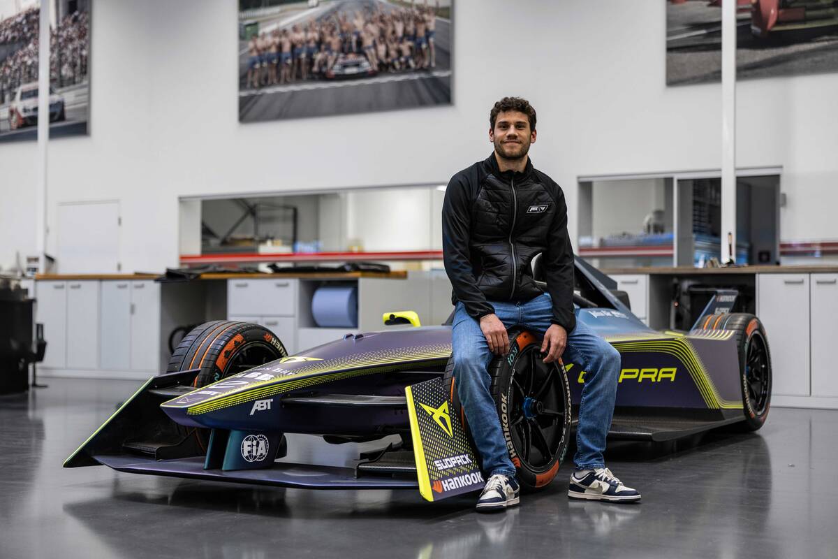 Ricardo Feller gibt in Berlin sein FormelEDebüt für ABT CUPRA Audi