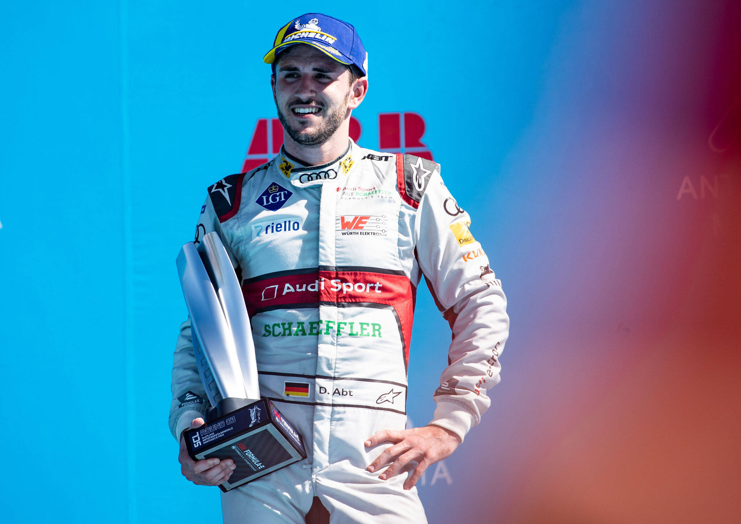 Daniel Abt holt erstes Podium der Saison für Audi Sport ABT Schaeffler